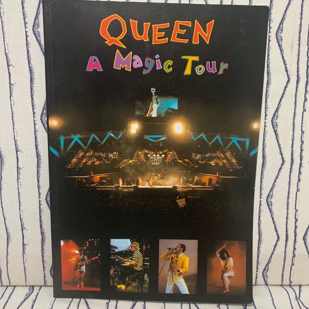 Rare & UK Imported 1987 Queen Magic Tour Concert Book